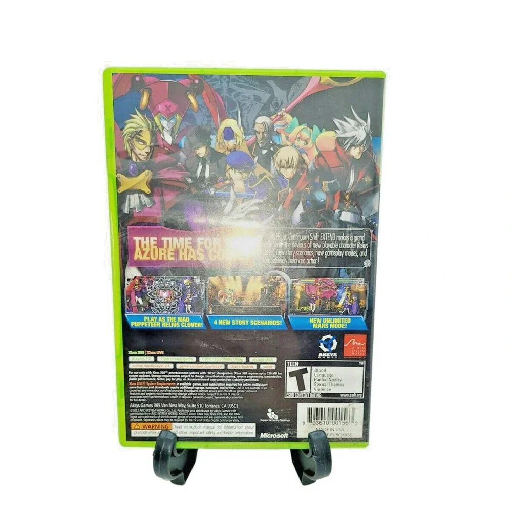 Xbox 360‎ BlazBlue: Continuum Shift Extened